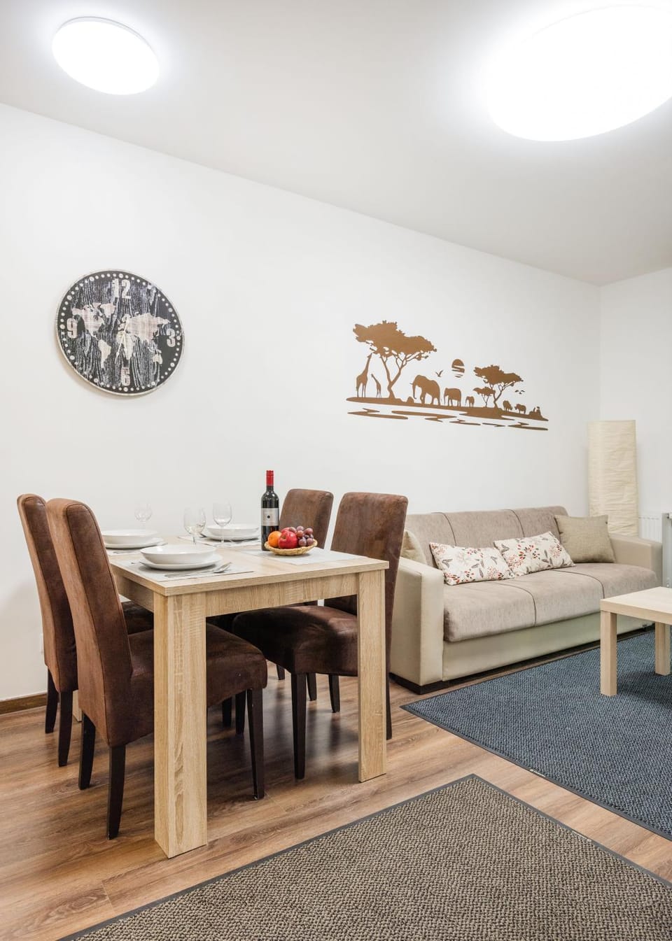 Living room, Dining area