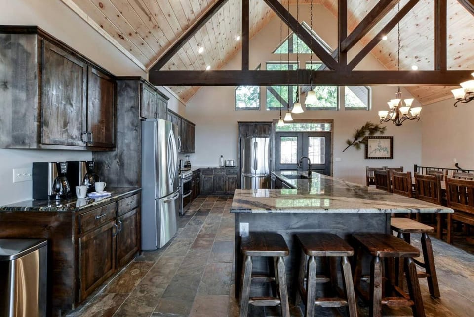 Charming Cabin with Pool Table and Swimming Pool in Branson, Missouri Cabin in Indian Point