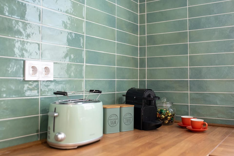 Coffee/tea facilities, Kitchen or kitchenette, toaster