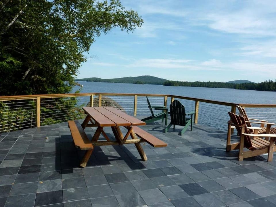 Stunning Waterfront Cabin with a Boathouse on Tupper Lake in New York Cabin in Harrietstown