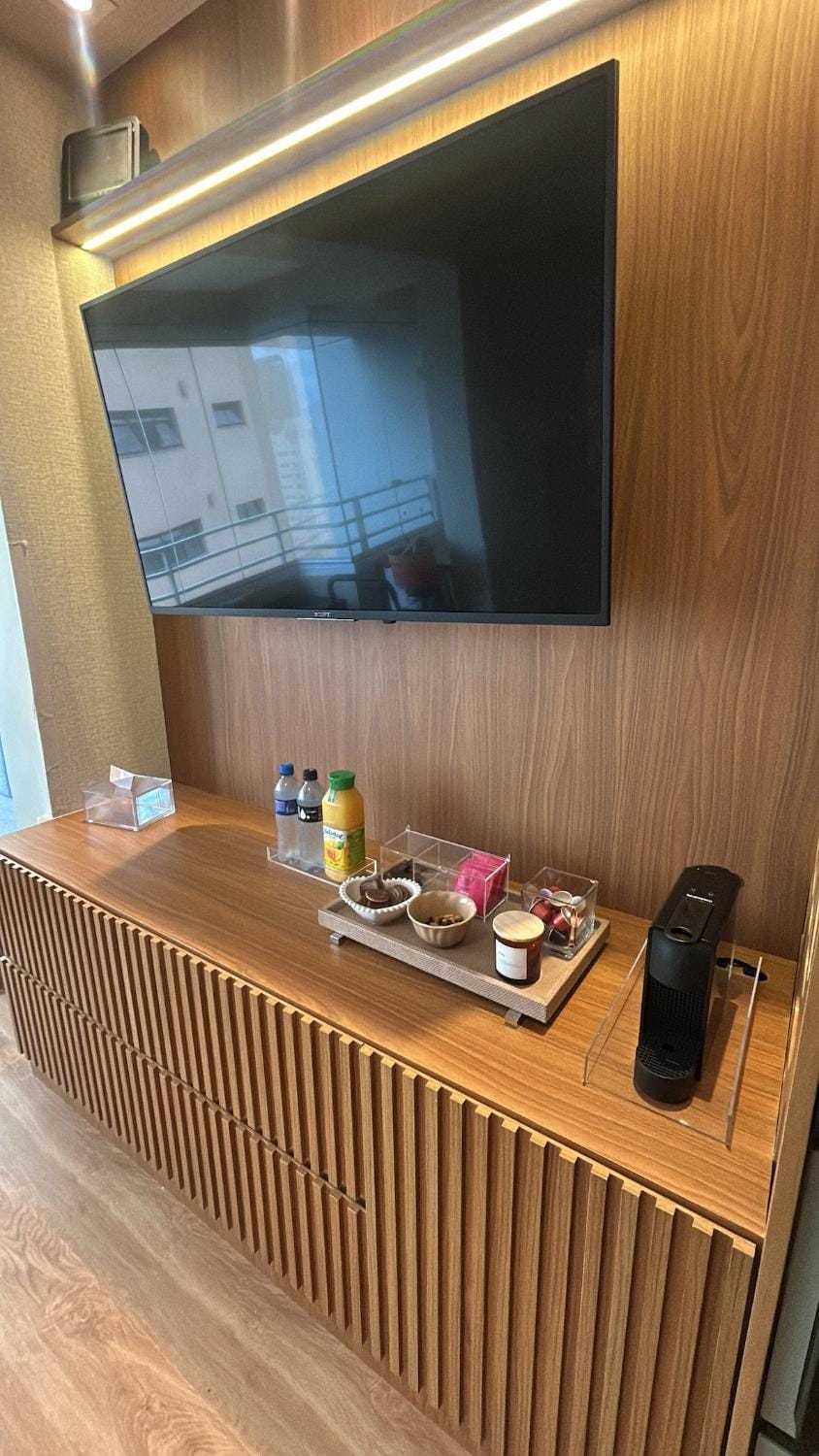 Apartamento Inteligente em São Paulo, Allianz Parque com Recepção 24h Apartment in Sao Paulo City