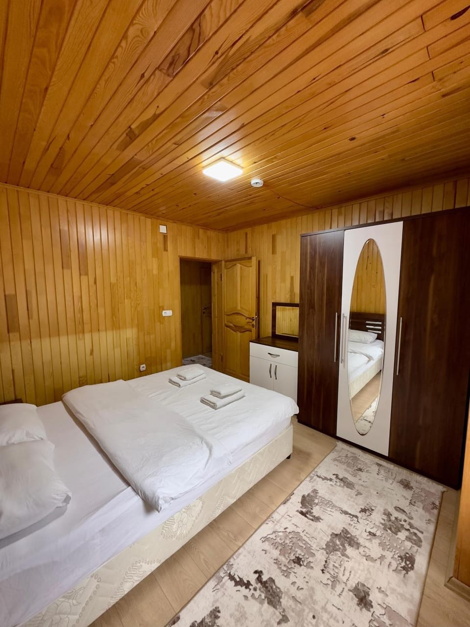 Bed, Photo of the whole room, Bedroom, wardrobe
