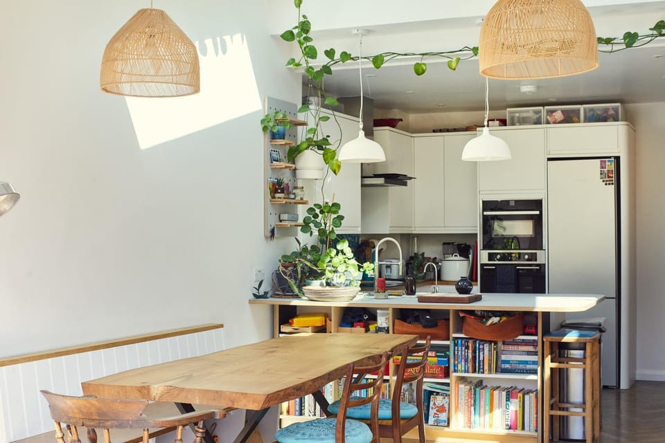 Dining area, kitchen, kitchen