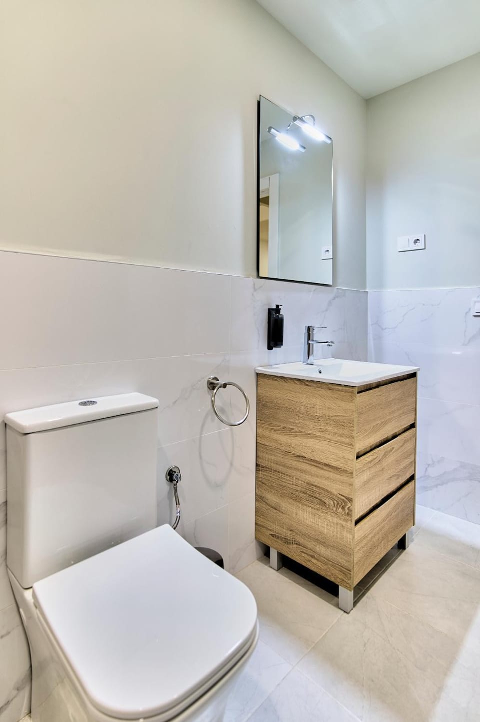 Toilet, Bathroom, hair dryier