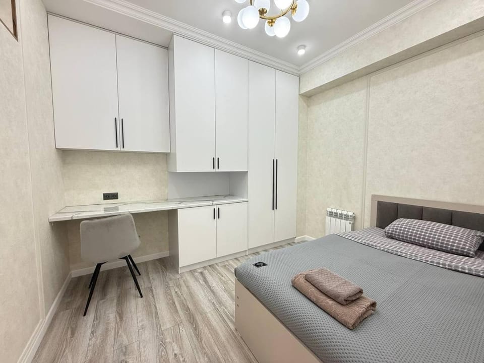 Bed, Bedroom, wardrobe