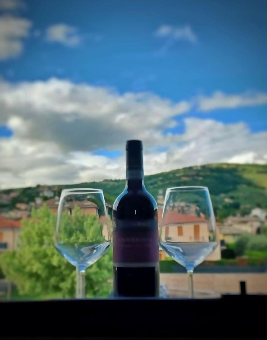 Day, Natural landscape, View (from property/room), Balcony/Terrace, Mountain view, Alcoholic drinks
