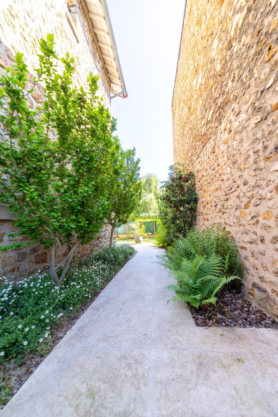 Spring, Day, Garden, Garden view