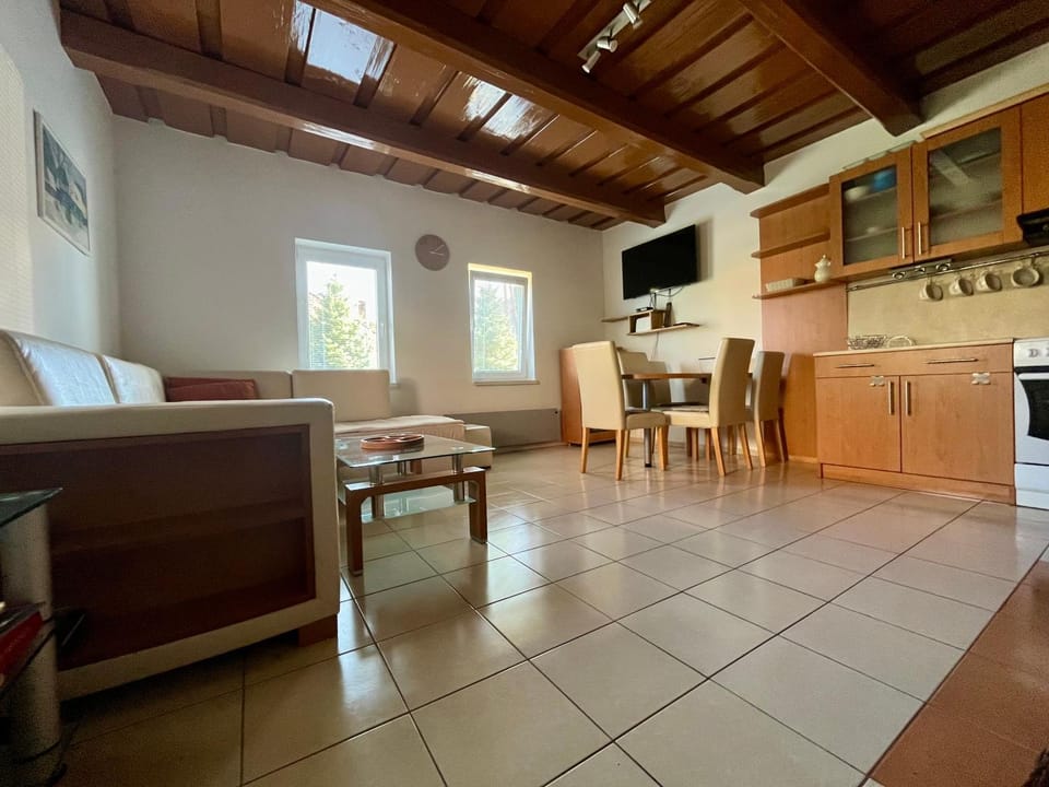 TV and multimedia, Kitchen or kitchenette, Living room, Seating area, Dining area, oven