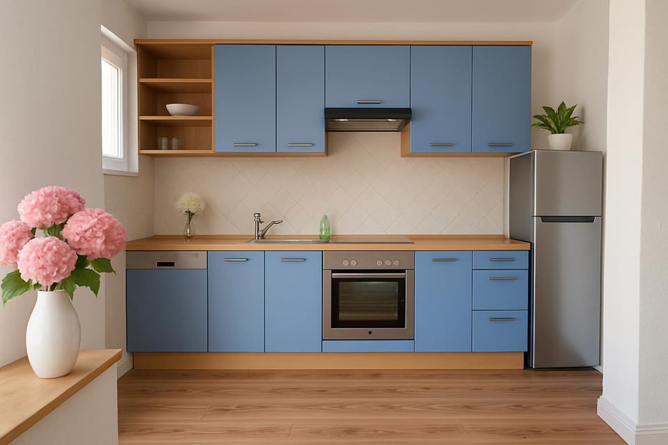 Blue Orange Apartment in Okrug Gornji