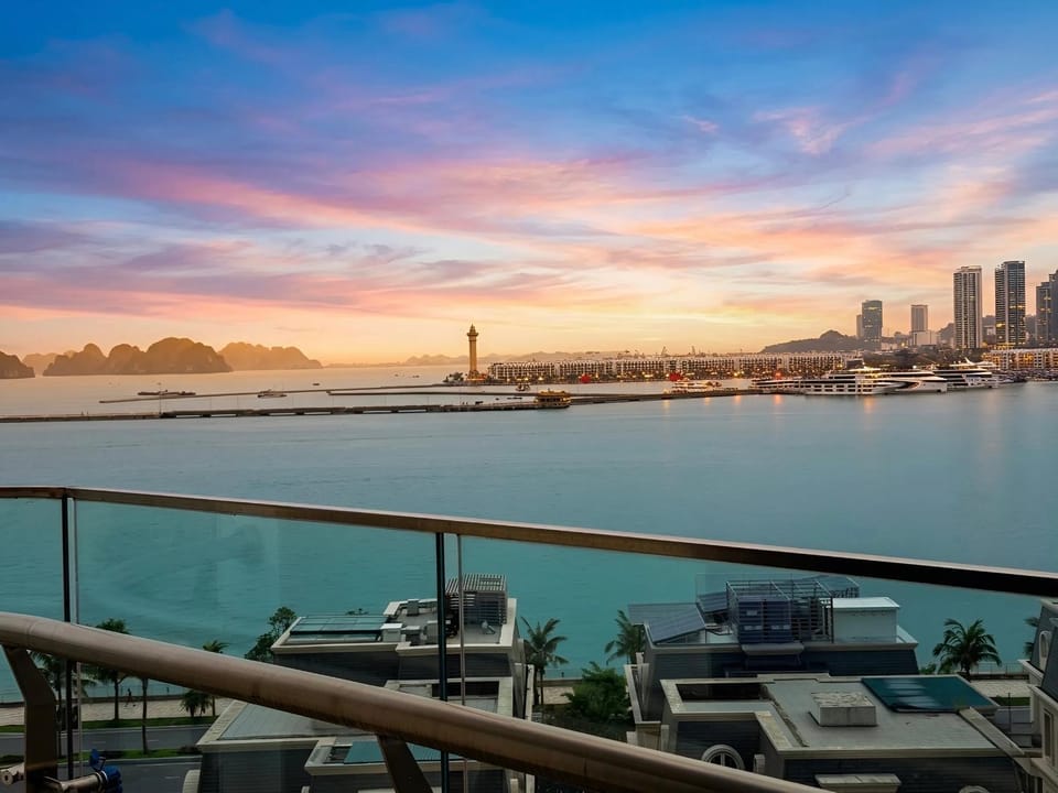 Natural landscape, Balcony/Terrace, Sea view, Sunset