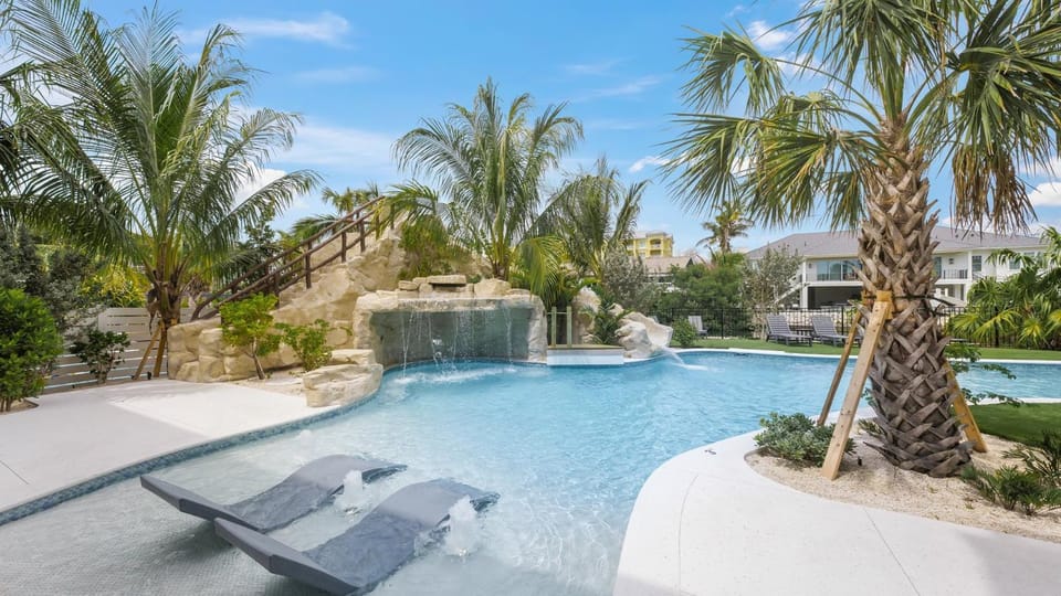 Patio, Spring, Day, Other, Pool view, Swimming pool, sunbed
