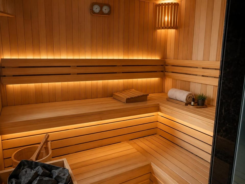 Hot Tub, Sauna