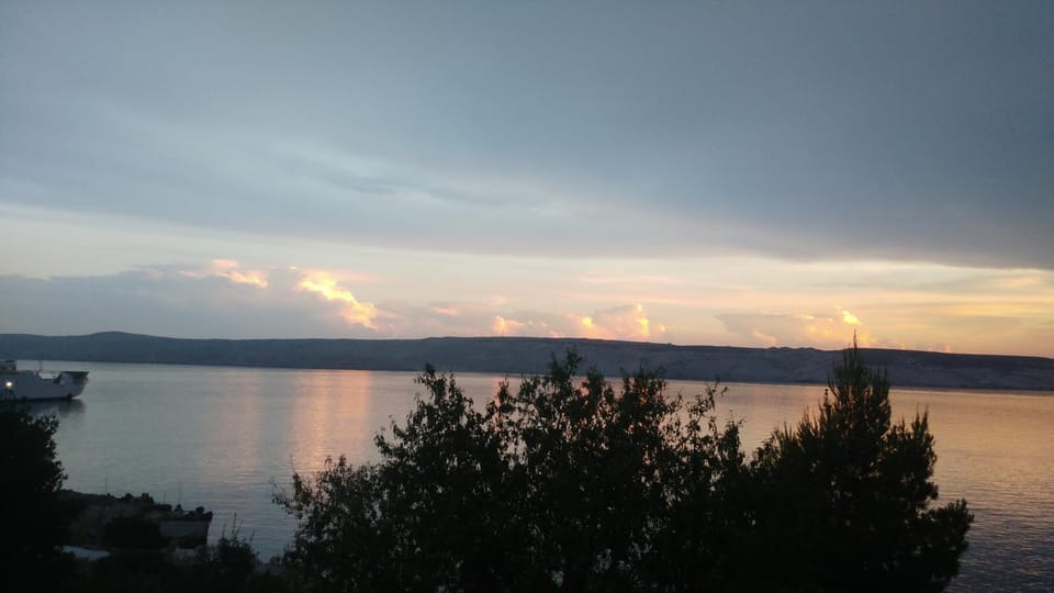 Natural landscape, Sea view, Sunset
