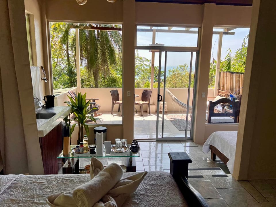 Iwa Zaru Sea view treehouse Free park tour & breakfast Bed and Breakfast in Quepos