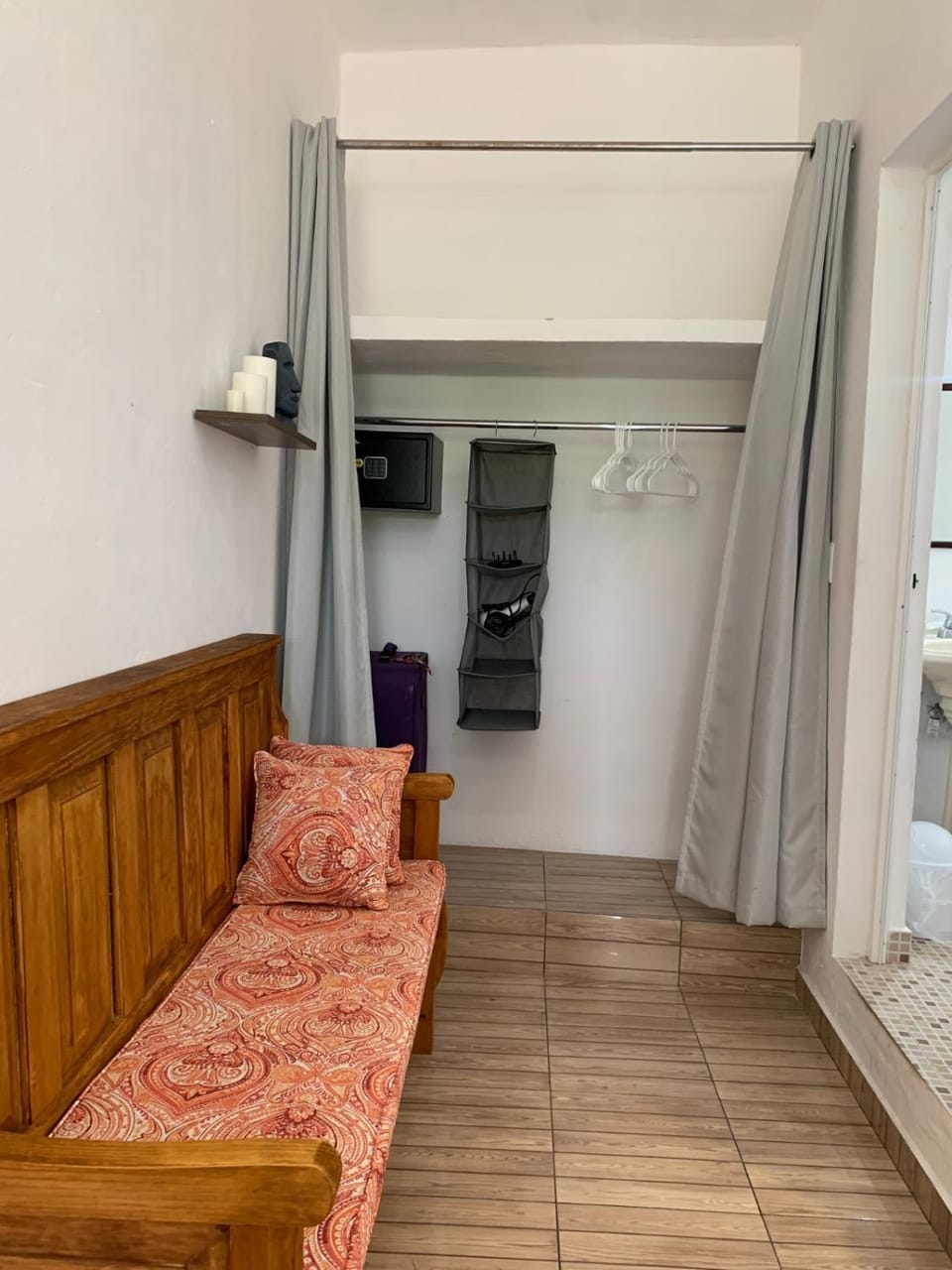 Living room, safe, wardrobe