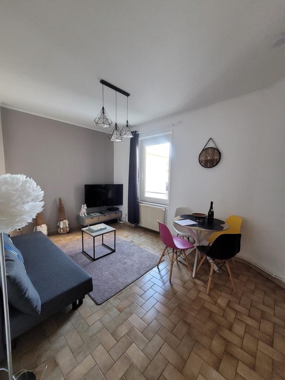 Communal lounge/ TV room, Living room, Seating area, Dining area