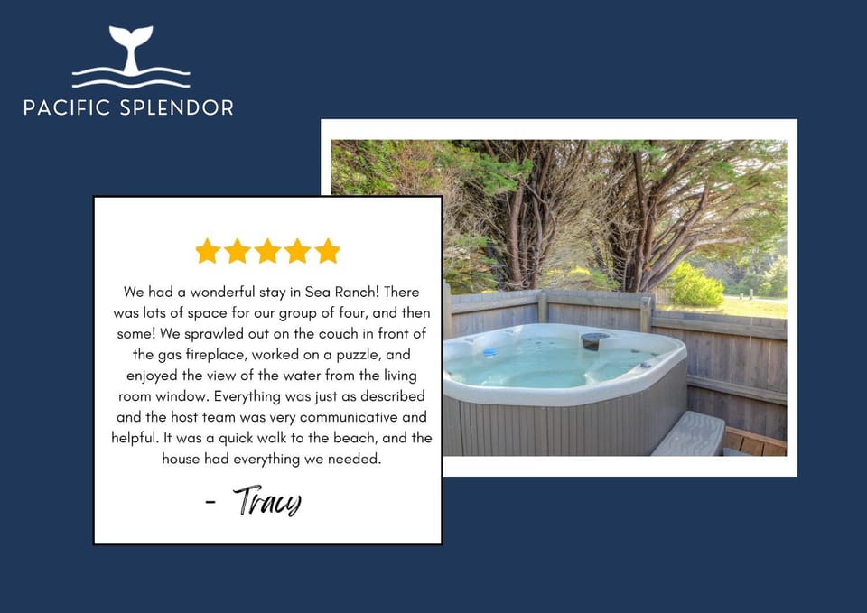 Pacific Splendor - Private Hot Tub With Views House in Sonoma County