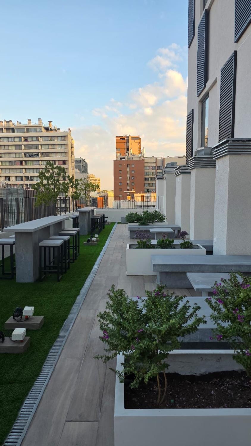 New Fully Equipped Apt & Parking Apartment in Santiago