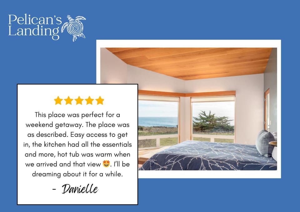 Pelican's Landing - Amazing Views & Hot Tub House in Sonoma County