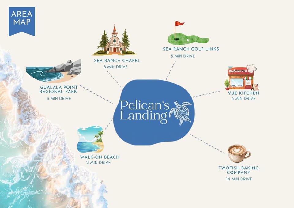 Pelican's Landing - Amazing Views & Hot Tub House in Sonoma County