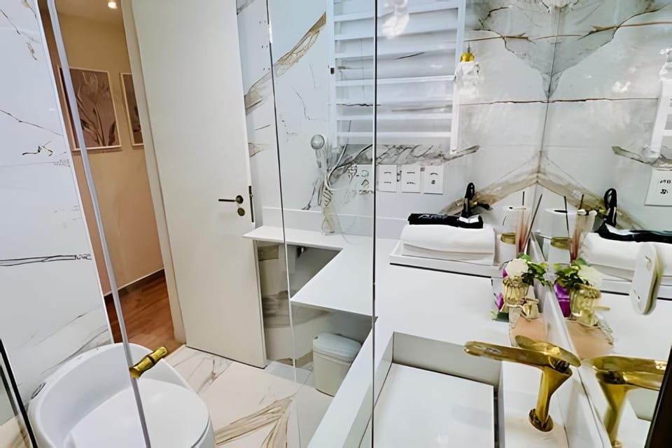 Flat Jardins Alto Padrao com Banheira Apartment in Sao Paulo City