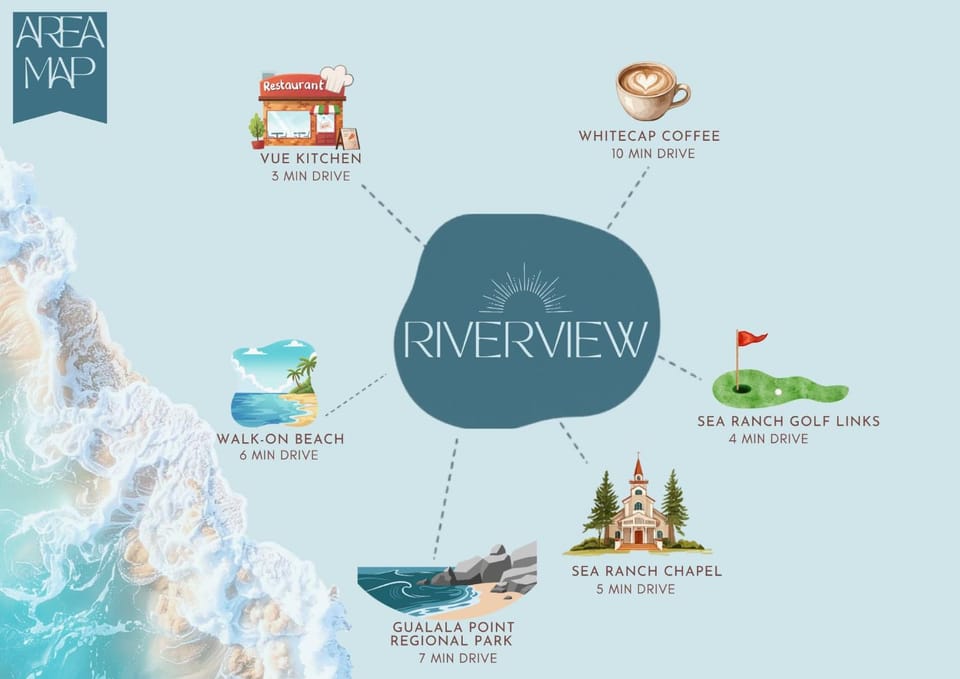 Riverview - Private Hot Tub - Sleeps 12 House in Sonoma County