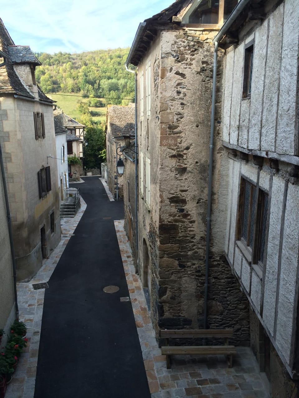 Quiet street view