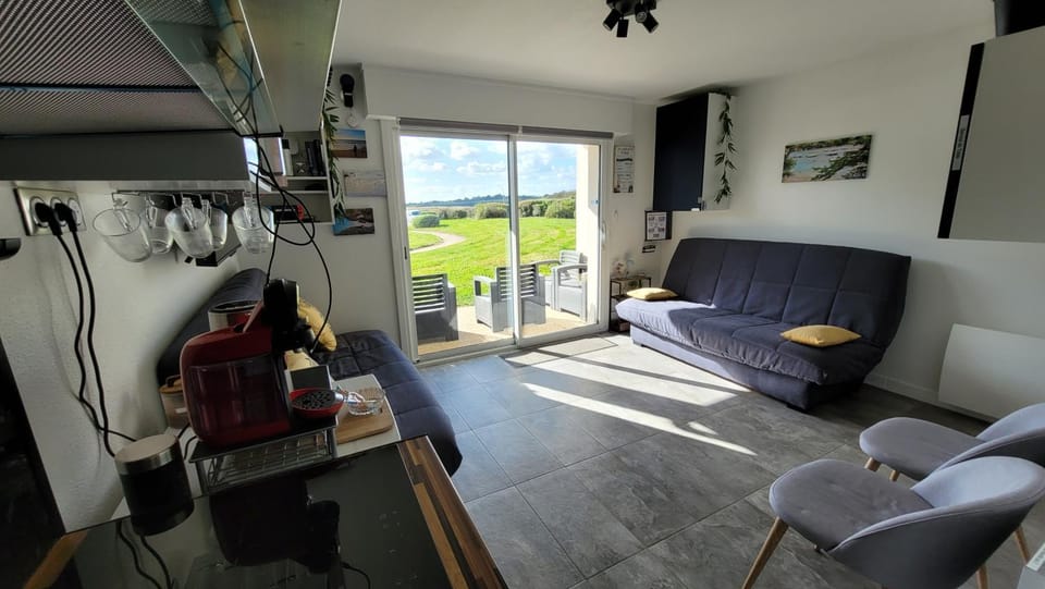 Au pied de la Plage de la falaise Apartment in Guidel