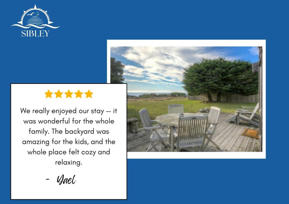 Sibley - Beautiful Ocean Views & Hot Tub House in Sonoma County