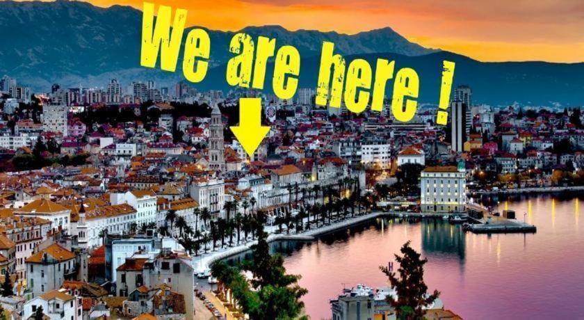 APP SEA View in OLD TOWN with Balcony Apartment in Split