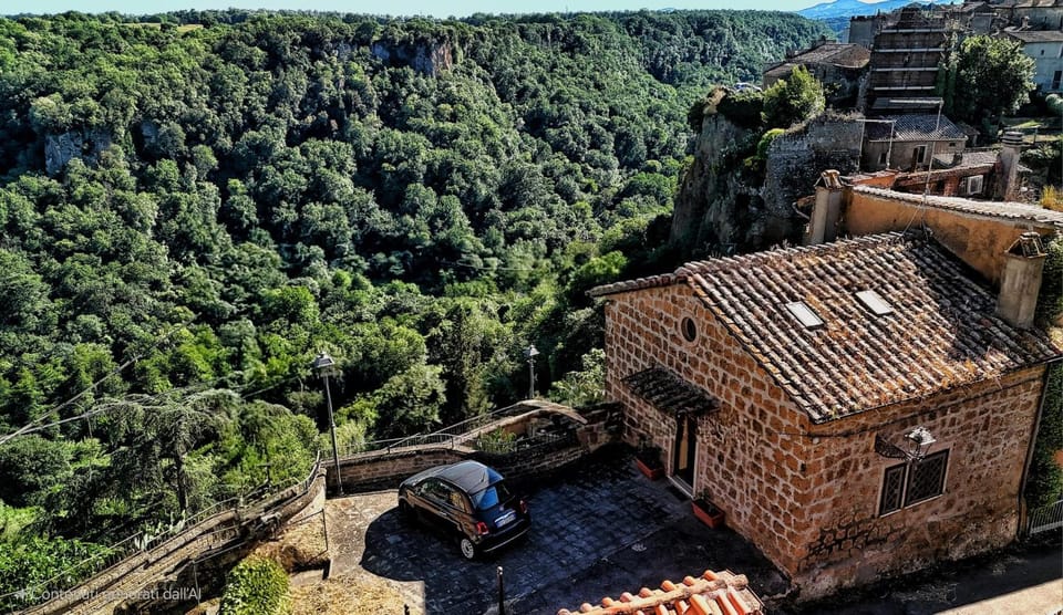 Property building, Day, Neighbourhood, Natural landscape, Bird's eye view, Landmark view, Parking