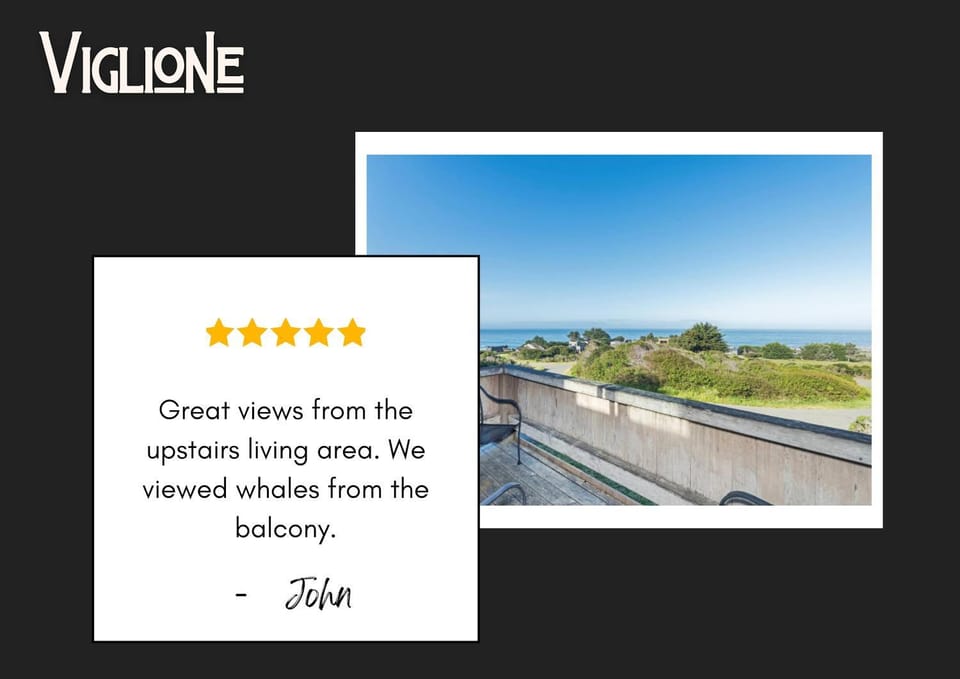 Viglione - Fireplace Hot Tub & Ocean Views House in Sonoma County