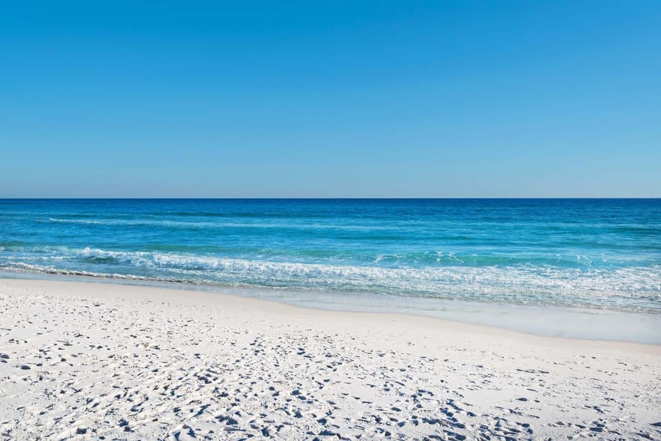 By the Ocean Blue House in Destin