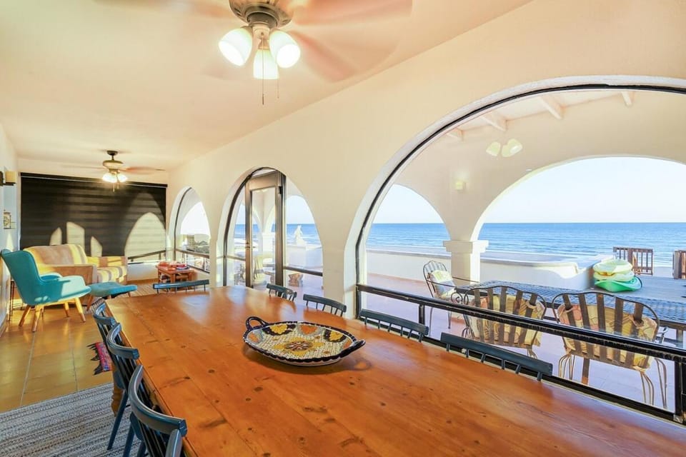 Beach Haven 5 Bedroom Beachfront House in Rocky Point