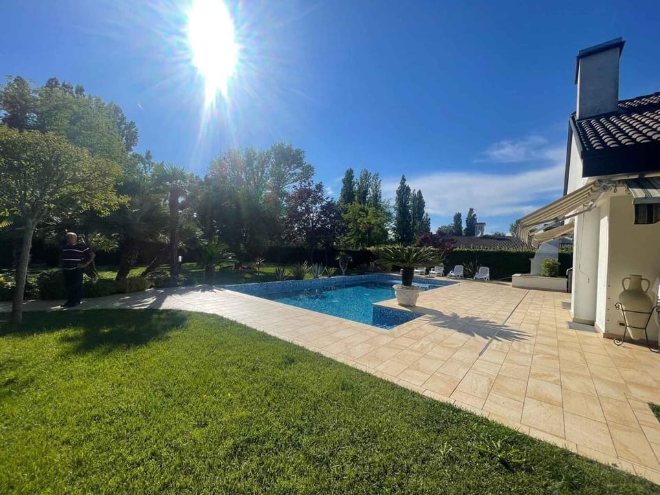 Summer, Swimming pool, sunbed