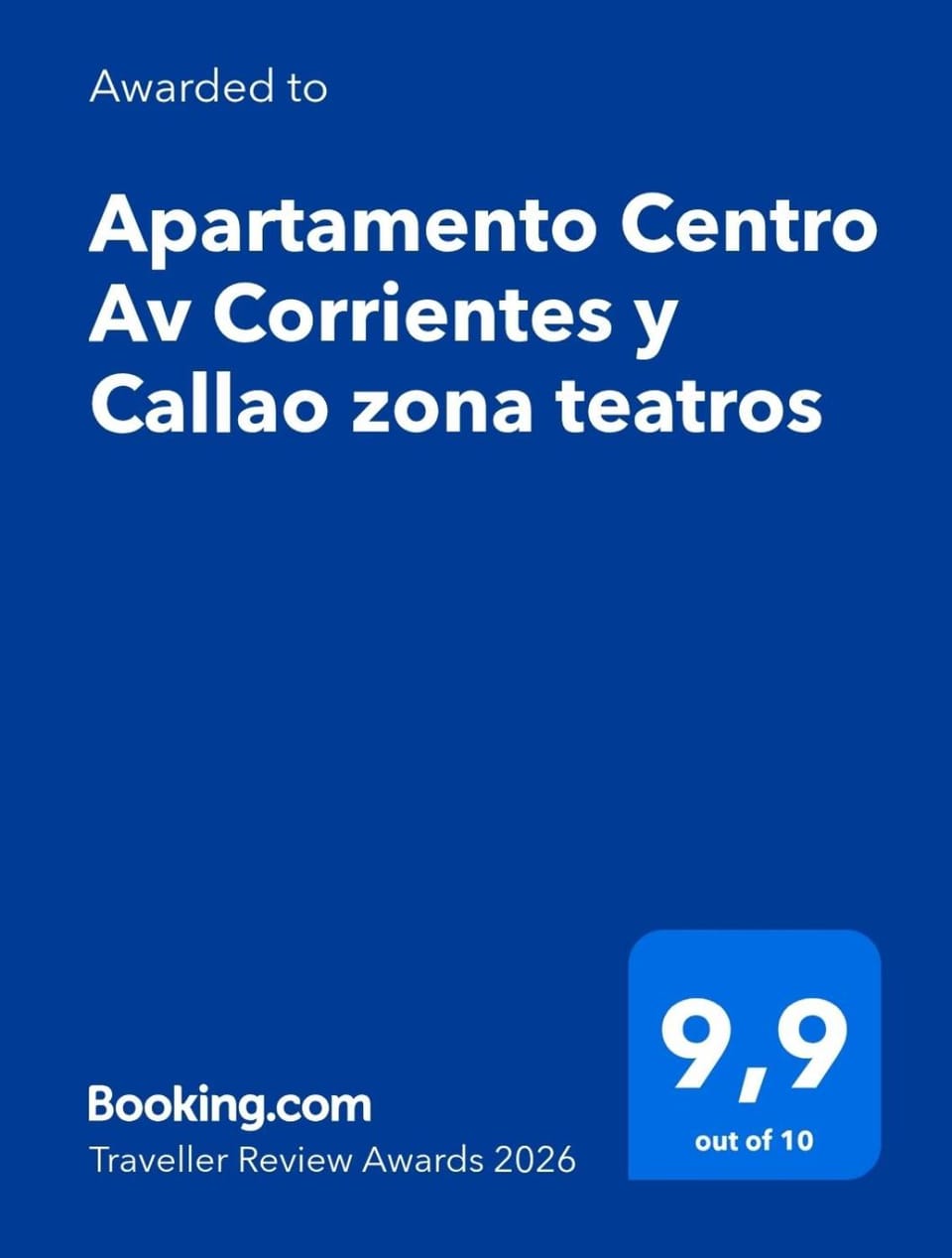 Apartamento Centro Av Corrientes y Callao zona teatros Apartment in Buenos Aires
