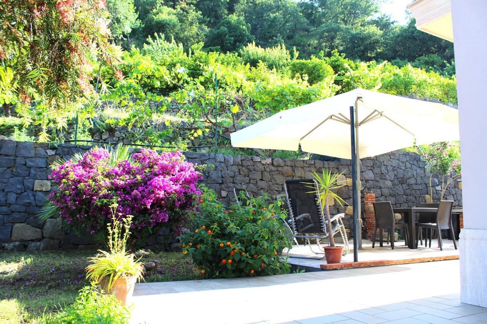 Property building, Patio, Spring, Day, Garden, Balcony/Terrace, Dining area, Garden view