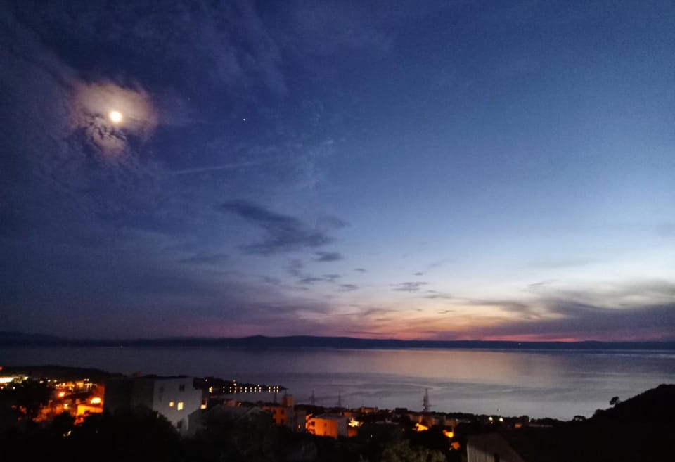 Sea view, Sunset