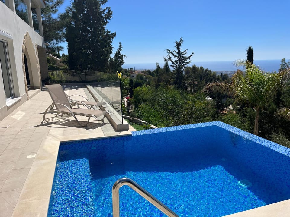 Natural landscape, Pool view, Swimming pool