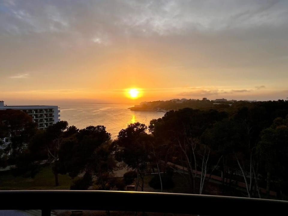 Natural landscape, Sea view, Sunset