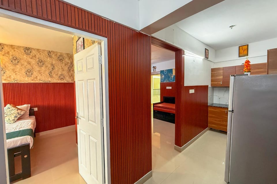 Bed, Photo of the whole room, Bedroom, bunk bed, minibar, wardrobe