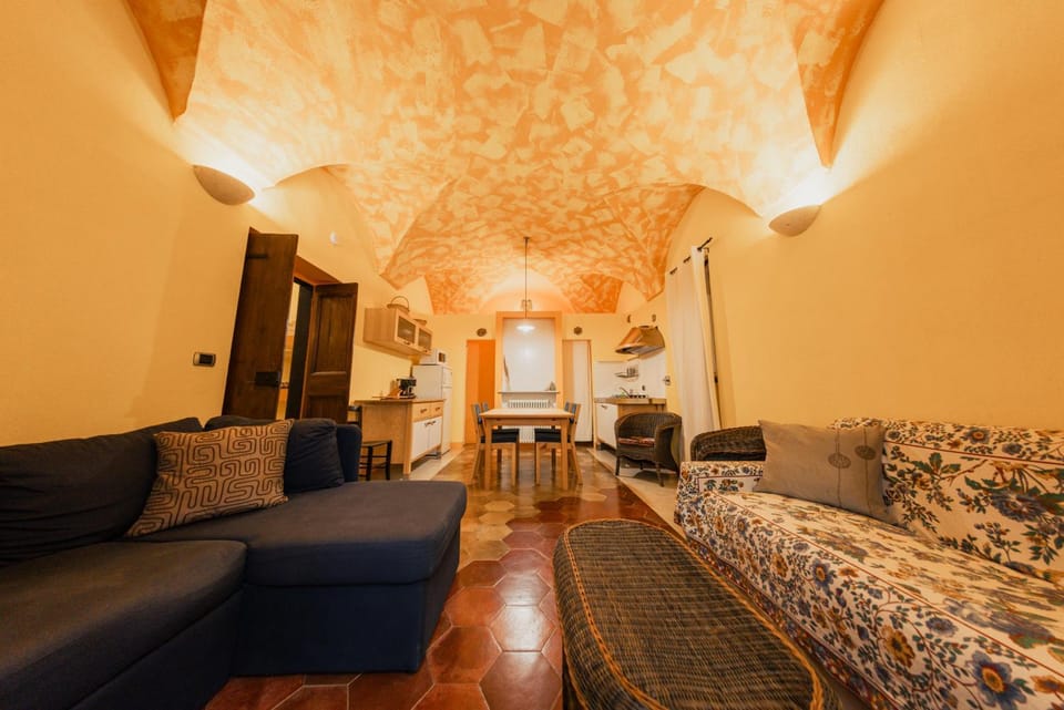 Living room, kitchen