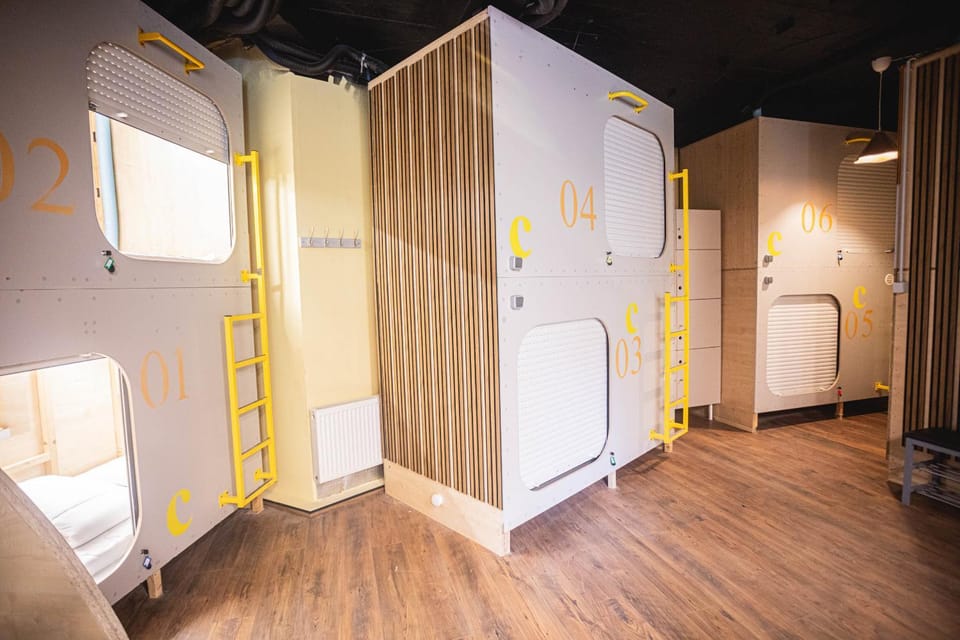Hostel K3a Capsule hotel in Vilnius