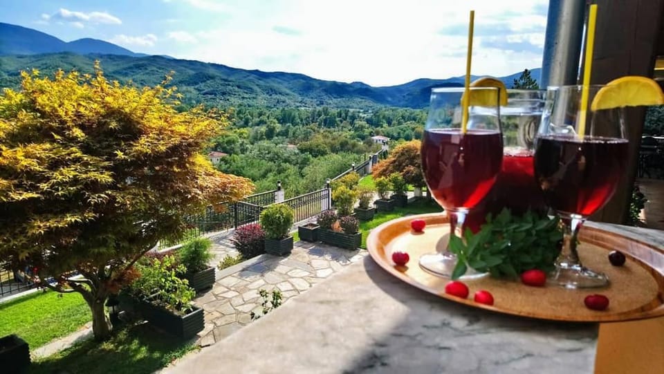 Natural landscape, Garden, Garden view, Mountain view
