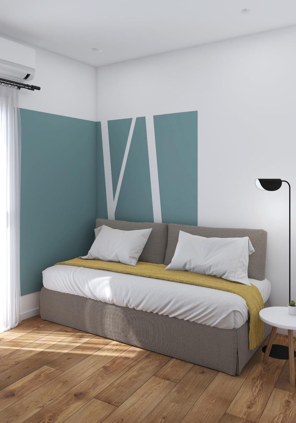 Bed, Photo of the whole room, Seating area