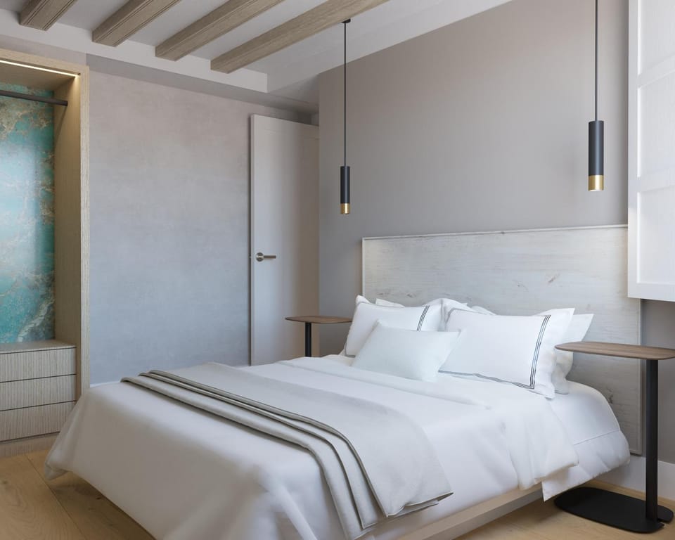 Bed, Bedroom, wardrobe