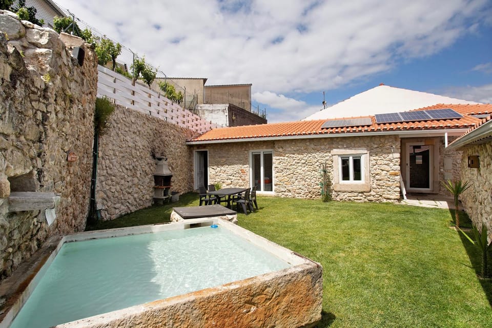 Property building, Living room, Swimming pool