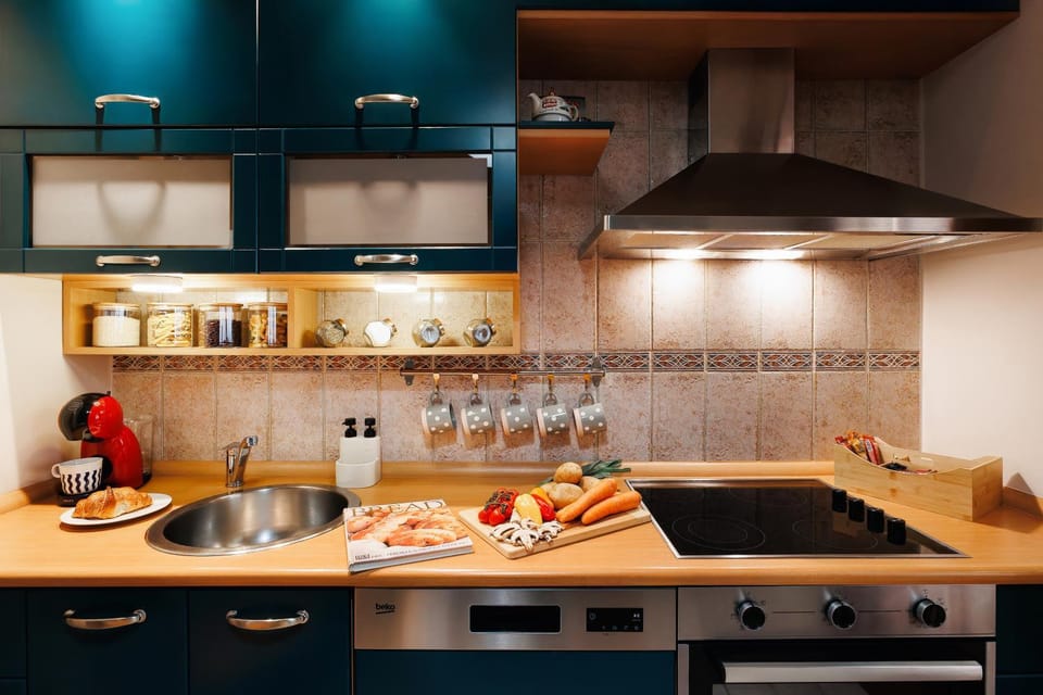 dishwasher, oven, stove, kitchen