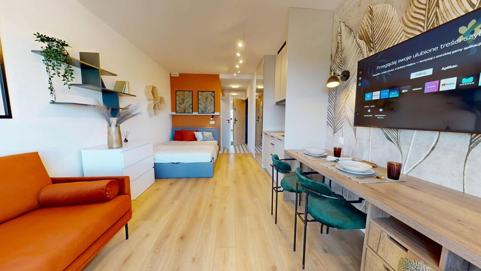 Bed, TV and multimedia, Kitchen or kitchenette
