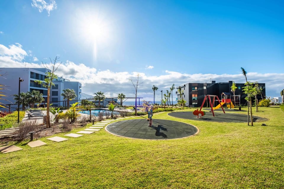 Children play ground, Garden, Swimming pool